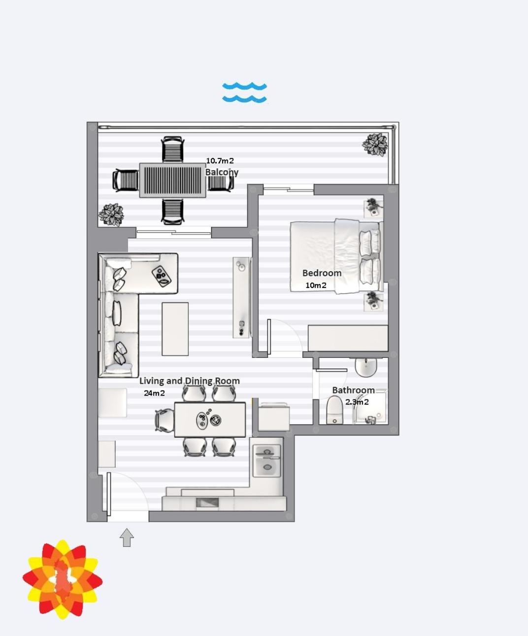 Sail Sea View Apartments Sarandë 外观 照片