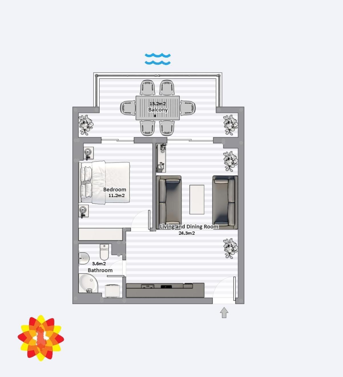 Sail Sea View Apartments Sarandë 外观 照片