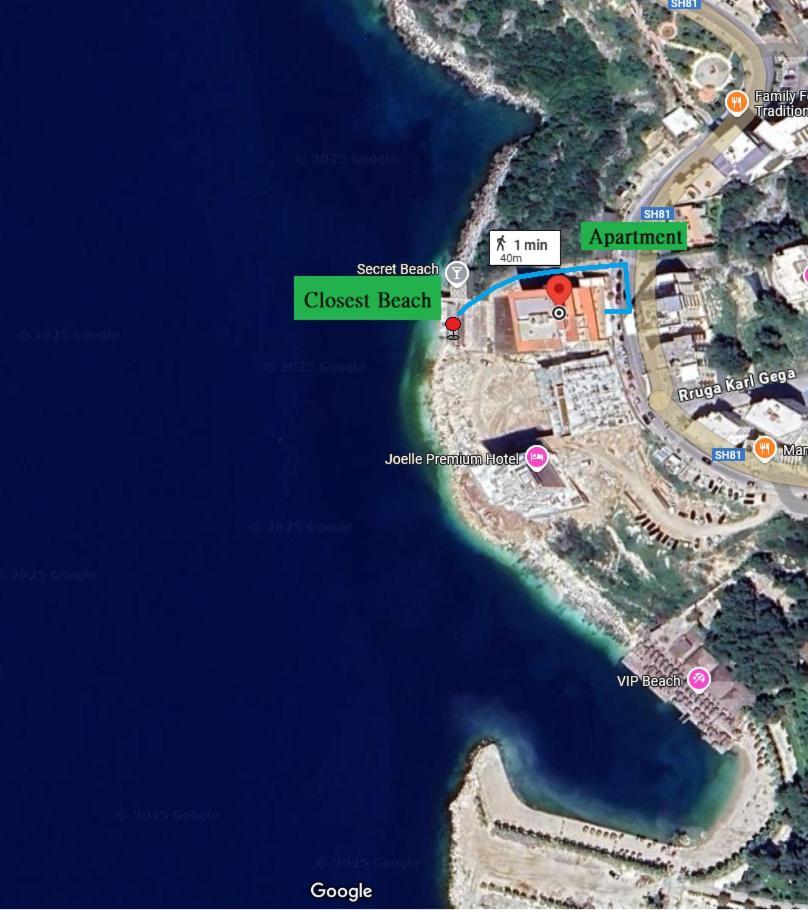 Sail Sea View Apartments Sarandë 外观 照片